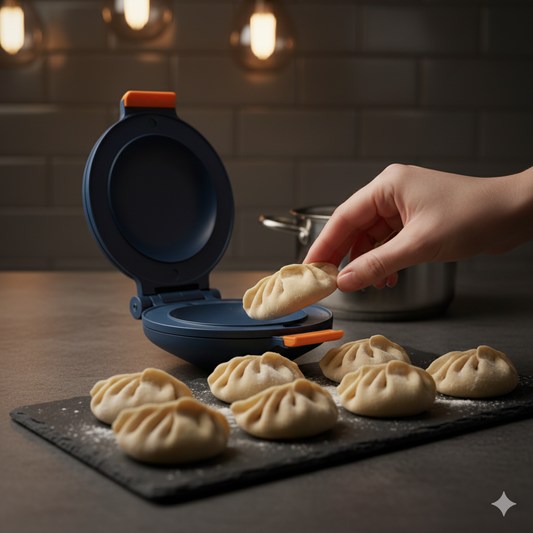 2-in-1 Dumpling & Momos Maker🥟| Multi-Use Pastry Press in Assorted Colors